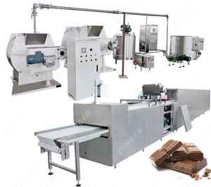 Đầy đủ tự động máy sô cô la enrober gói lan rộng enrobing sô cô la lây lan dây chuyền sản xuất - Product Image 2