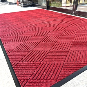 Tappetino da <span class=keywords><strong>ingresso</strong></span> a ciuffo per uso commerciale pesante con motivo Puzzle di lusso, <span class=keywords><strong>tappeto</strong></span> da pavimento per porte interne ed esterne - Product Image 1