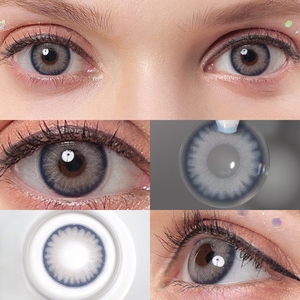 Magister Flora 14.20mm <span class=keywords><strong>Lentilles</strong></span> de contact souples et souples 6 mois Contacts colorés <span class=keywords><strong>Lentilles</strong></span> de contact brunes avec étui gratuit - Product Image 6