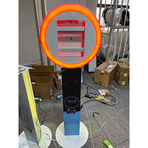 บูธถ่ายรูป iPad ฟรี48ชม. พร้อมเครื่องพิมพ์ไฟเติมและจานวงรีด้วยตนเอง - Product Image 5