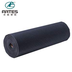 Tapis de sol tapis avant arrière tapis de voiture tapis de sol général pour voiture 5 pièces personnalisé PVC noir ensemble article carte d'emballage pièces <span class=keywords><strong>crochet</strong></span> - Product Image 3