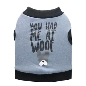 <span class=keywords><strong>หมา</strong></span>ป่าพิมพ์ระเหิดสุนัขHoodieผ้าฝ้ายขนาดใหญ่เสื้อสัตว์เลี้ยงว่างเปล่าสําหรับลูกสุนัขเคลือบสําหรับฤดูร้อนฤดูใบไม้ร่วงSeasons-you HAD MEที่WOOF" - Product Image 1