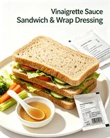 Vinaigrette Personnalisée, Emballage en Sachet Assorti pour Salade, Repas Légers et Sandwichs, Fournisseur OEM