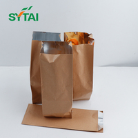 Sac en papier anti-graisse pour emballer les ailes de poulet frites, les frites et les snacks