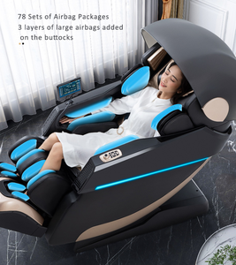 Luxus Ganzkörper <span class=keywords><strong>massage</strong></span> gerät Elektrische AI Smart Recliner Thai Stretch 3D Roboter <span class=keywords><strong>Hand</strong></span> SL Spur Schwerelosigkeit Shiatsu 4D <span class=keywords><strong>Massage</strong></span> stuhl