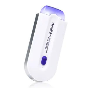 2020 Best Sale Hair Remover Usb Customized Logo Rechargeable Battery Color Box White Women Mini Hair Removal Free Spare Parts