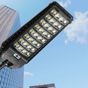 Luz de calle solar led todo <span class=keywords><strong>en</strong></span> uno con control remoto a prueba de agua para exteriores - Product Image 1
