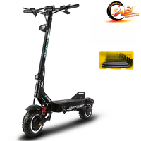 Trottinette électrique robuste à double moteur sans balais en alliage d'aluminium, batterie 72V 40Ah, autonomie 70-120 km, charge utile 150 kg, pour adulte, longue distance