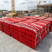Étai télescopique réglable en acier pour coffrage de dalles en béton et structure de bâtiment, cric de construction à haute charge