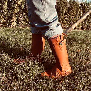 מגפי גומי ארוכים נגד החלקה ועמידים למים לנשים, הדפסה בהתאמה אישית בסיטונאות - Product Image 2