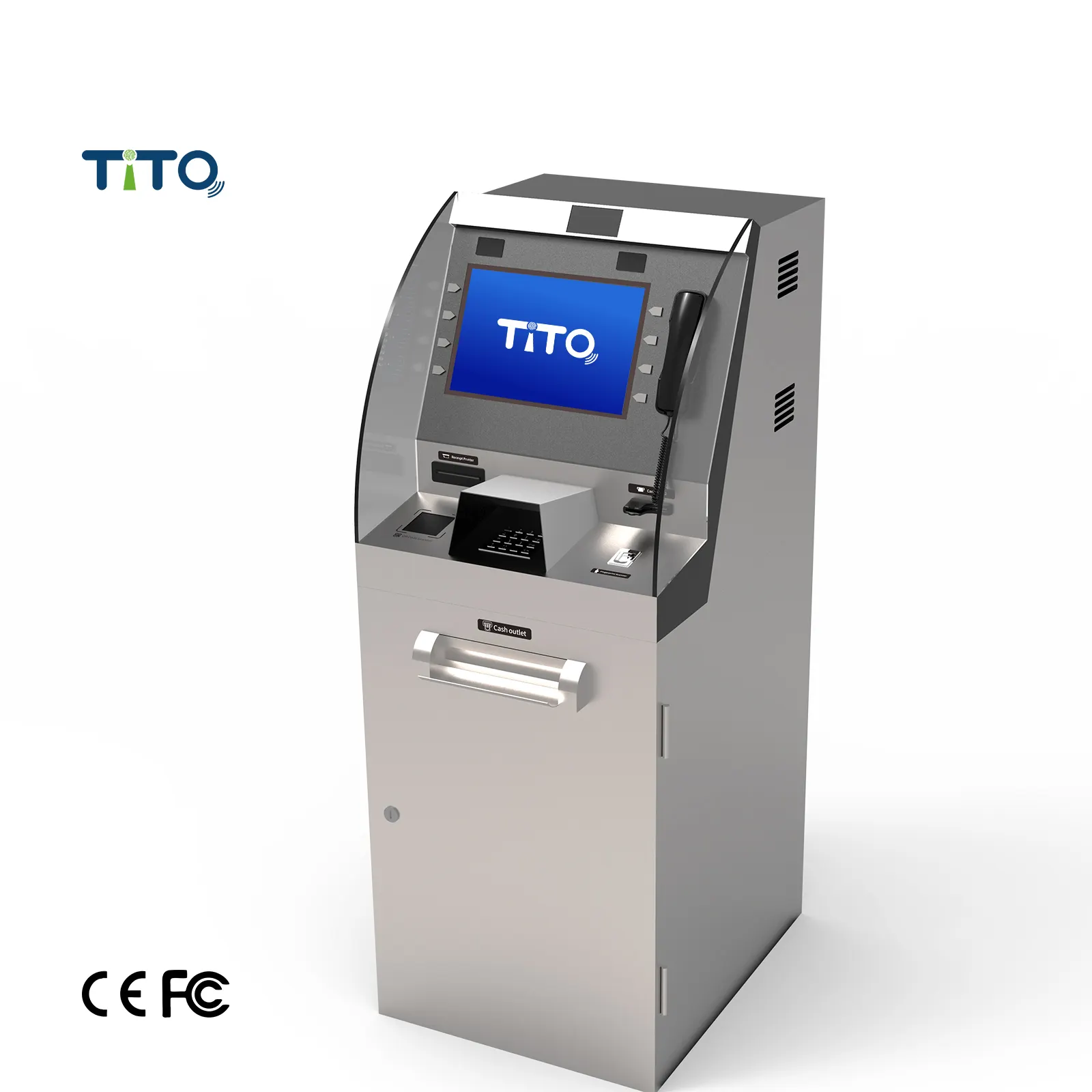 ATM Kiosk nakit ve nakit Self servis makinesi zafer NMD100