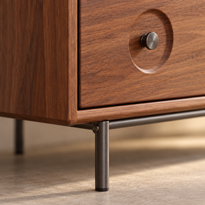 WYRAX Loft Apartment 3-teiliges Wohnzimmer-Möbelset mit <span class=keywords><strong>TV</strong></span>-Ständer, zweistufigem Couchtisch und hohem Aufbewahrungsschrank - Product Image 3