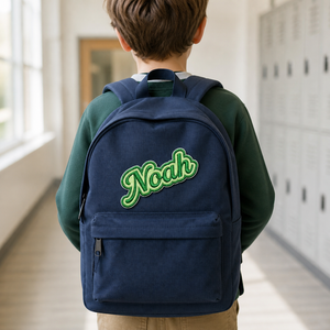 Patch Ricamato Personalizzato con Lettere Termoadesive, Monogramma Alfabetico Personalizzato per Giacche, Zaini, Borse Fai da Te - Product Image 3