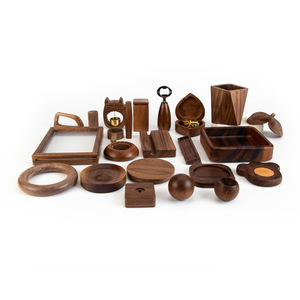 Custom Black Walnut Wood CNC Carving Machining Service OEM ODM Solid Wood Parts Custom Design Factory - Product Image 5