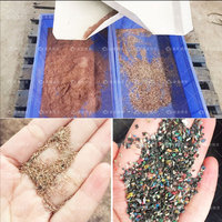 Mesin penghancur kabel, pemisah kabel Mini 30-50kg/jam ke plastik tembaga murni