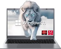 Laptop 2025 terbaru 15.6 ', komputer Win11 FHD tampilan IPS dengan Keyboard Backlit 8GB DDR4 256GB SSD 5G Wi-Fi Laptop siswa