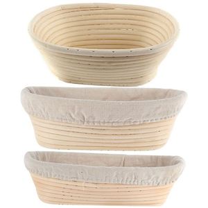 Panier rond en paille de 9 pouces, petit, pour <span class=keywords><strong>la</strong></span> pâte à pain, <span class=keywords><strong>la</strong></span> boulange et les accessoires de table, USA - Product Image 2