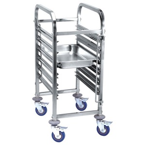 15/16 Tray <b>Storage</b> Cooling Tray Stainless Steel Gn Pan Sheet Pan <b>Trolley</b> Utility Rack for Restaurant Bakery - Product Image 4