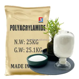 Katyonik poliakrilamid flokülant tayland atık su arıtma CPAM kimyasalları 201-173-7 9003-05-8 25 kg/torba