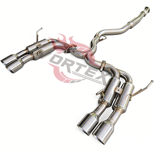 Escape de Alto Rendimiento Vortex de Acero Inoxidable 304 con Acabado Espejo, Soldado con TIG, para Subaru WRX STI 2.5T - Product Image 3