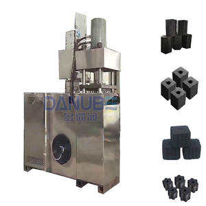 Máquina Prensa Hidráulica Automática para Bloques de Metal DANUBE de Henan, Máquina Prensa Hidráulica de Acero Inoxidable para Carbón Vegetal - Product Image 1