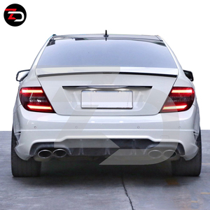 2008-2014 pour 1:1 <span class=keywords><strong>C63</strong></span> Kit Carrosserie avec Pare-chocs Avant Ailes Jupes Latérales Pare-chocs Arrière Capot pour <span class=keywords><strong>Mercedes</strong></span> Classe C W204 <span class=keywords><strong>C63</strong></span> C200 C300 - Product Image 4