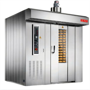 Suministro comercial de nuevos productos, proveedor dorado, Manual tostador de hojas de té, horno de panadería rotativo eléctrico para hornear pan, segundo estante Doble - Product Image 1