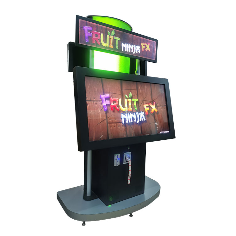 Coin Operated Finger Touch Screen Fruit Ninja Machine