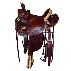 Diseños Personalizables, Piel de Animal Auténtica, Cuero Genuino, Silla de Montar Inglesa para Caballos, Color Marrón, Sillas de Montar de Cuero de Alta Calidad 2026 - Product Image 2