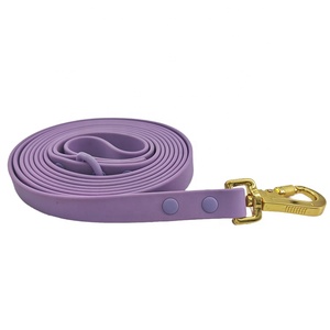 Correa de Perro de PVC Personalizada de Lujo de Nuevo Diseño, 3 Metros de Largo, Hebilla de Aleación de Zinc, Diseño Sólido, para Perros Grandes - Product Image 5