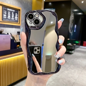 Étui de téléphone <span class=keywords><strong>miroir</strong></span> en TPU électroplaqué de luxe pour <span class=keywords><strong>iPhone</strong></span> 16 <span class=keywords><strong>11</strong></span> 12 13 14 15 <span class=keywords><strong>Pro</strong></span> Max, <span class=keywords><strong>coque</strong></span> de téléphone <span class=keywords><strong>miroir</strong></span> pour filles - Product Image 6