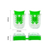 Zhuoli meilleure vente en plastique enduit jetable LockSecurity mètre joint pour compteur d'eau échantillon gratuit Twist mètre joint câble métallique