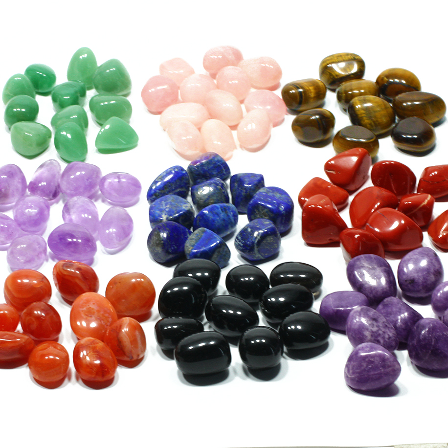 Pedras preciosas naturais, cristais, pedras de cura, variedade, reiki, cristal, ametista, quartzo, tumble stone