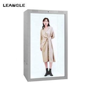 Boîte holographique 3D interactive de taille humaine de 86 pouces, vitrine LCD transparente, écran tactile, projection en temps réel - Product Image 2