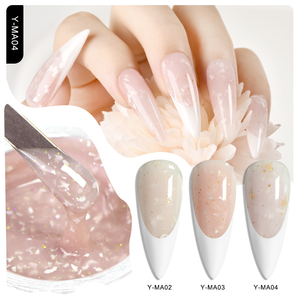 Gel UV Deroi Builder avec logo personnalisé, flacons transparents, paillettes, TPO, sans HEMA, gel dur pour extension d'<span class=keywords><strong>ongles</strong></span> - Product Image 6