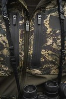 Chaqueta Softshell de Caza CONMR con Tela Silenciosa de Camuflaje, Bolsillos con Cremallera, Ropa de Caza para Exteriores, para Caza y Uso Táctico