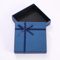Boîte rigide haut de gamme personnalisée avec logo, couvercle ciel-terre, en carton gaufré, couleur sur mesure pour bougies, portefeuilles, cadres photo