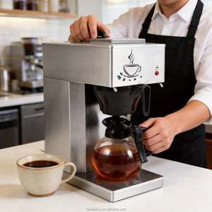 Cafetera Comercial de Acero Inoxidable con Filtro para Servir Café, Ideal para Restaurantes, Hoteles, Cafeterías y Oficinas - Product Image 1