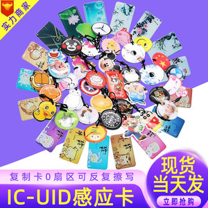 บัตร IC UID แบบเหนี่ยวนำ พร้อมอีพ็อกซี่เรซิ่น คลาสสิค 1K RFID บัตรควบคุมการเข้าออกอัจฉริยะ ชิปแบบกำหนดเองได้ - Product Image 1