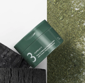 Baume nettoyant pour les pores n°3 au thé vert et au charbon de bois, démaquillant, nettoyant visage en profondeur, traitement des points noirs - Product Image 1