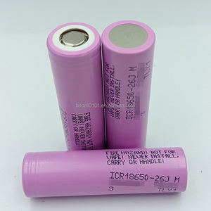Batería de Litio Recargable Original <span class=keywords><strong>Samsung</strong></span> 18650 <span class=keywords><strong>26jm</strong></span> 2600mAh para Bicicleta Eléctrica - Product Image 1
