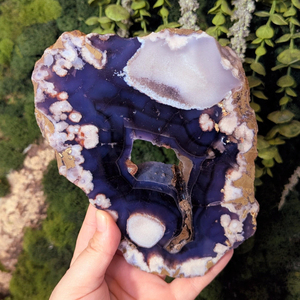 Adornos Decorativos de Ágata Azul Flor de Cerezo de Alta Calidad al por Mayor, Regalo Festivo de Moda, Adorno de Escritorio - Product Image 5