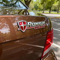 Crea tu Propio Emblema para Auto, Metalizado, Cromado, Electrochapado, Autoadhesivo 3M, Insignias para Auto
