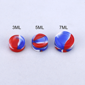 Factory Direct Mini 2ml 3ml 5ml 7ml Travel Silicone Wax Jar Contenedor <span class=keywords><strong>de</strong></span> <span class=keywords><strong>silicona</strong></span> para aceite - Product Image 6