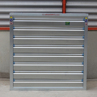 Ventilateur de refroidissement à humidification triphasé pour l'agriculture, marteau lourd, ventilateur d'extraction hydroponique, extracteur de pression négative