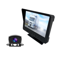 Caméra embarquée Wemaer 7 pouces HD grand angle étanche avec vision nocturne et écran de surveillance pour camion et bus avec caméra de recul