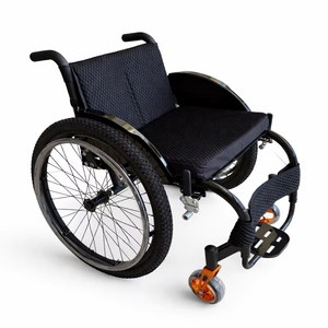 プロバスケットボール用車椅子 アルミ製 折りたたみ式 スポーツ用車椅子 - Product Image 1