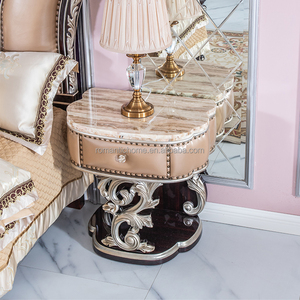Lit <span class=keywords><strong>de</strong></span> <span class=keywords><strong>Luxe</strong></span> Royal en Satin Champagne avec Tête <span class=keywords><strong>de</strong></span> Lit Ailée Classique Turque, Meuble <span class=keywords><strong>de</strong></span> Chambre en Bois, Lit King Size pour Villa et Palais - Product Image 3