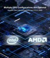 Computadora Todo en Uno de 24 Pulgadas, Core I9 I7 I5, 16GB DDR4, Barebone para Negocios, PC Todo en Uno