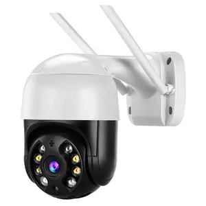 ICSEE 1080P Alarm Audio Surveillance System for Outdoor Waterproof Full Color Night Vision PTZ Security Smart Camera Wireless